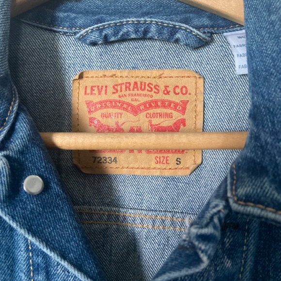 Vintage Levi’s Trucker Jean Jacket Men’s Size Small - Picture 6 of 9